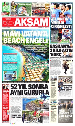 Akşam Gazetesi Manşetleri