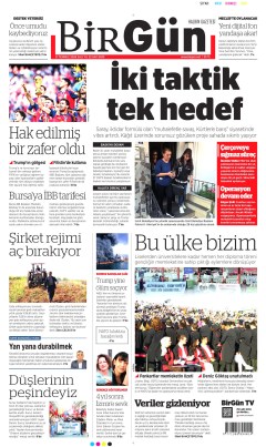 BirGün Gazetesi Manşetleri
