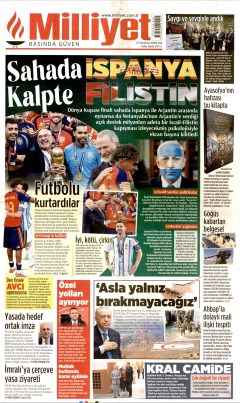 Milliyet Gazetesi Manşetleri