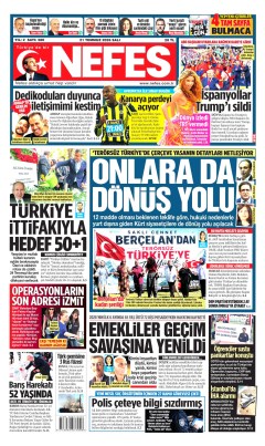 Nefes Gazetesi Manşetleri