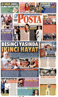 Posta Gazetesi Manşetleri