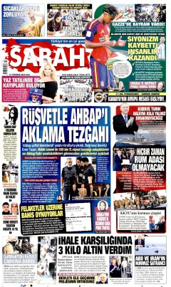 Sabah Gazetesi Manşetleri