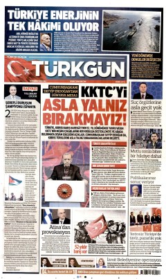 Türkgün Gazetesi Manşetleri