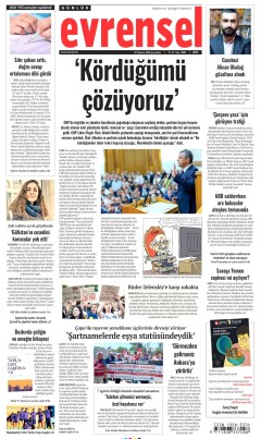 Evrensel Gazetesi Manşetleri
