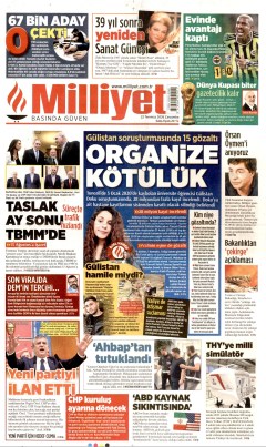 Milliyet Gazetesi Manşetleri