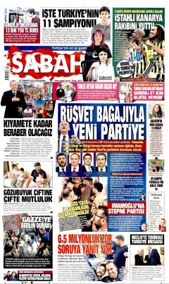 Sabah Gazetesi Manşetleri