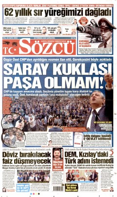 Sözcü Gazetesi Manşetleri