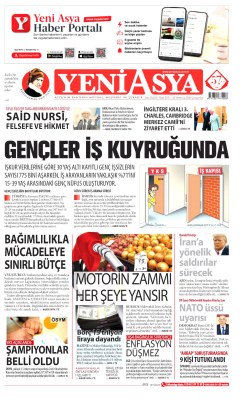 Yeni Asya Gazetesi Manşetleri
