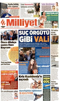 Milliyet Gazetesi Manşetleri