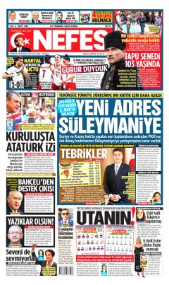 Nefes Gazetesi Manşetleri