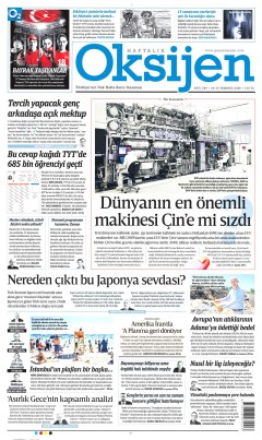 Oksijen Gazetesi Manşetleri