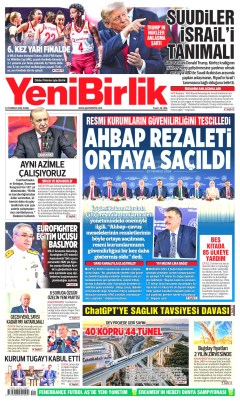 YeniBirlik Gazetesi Manşetleri