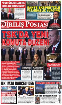 Diriliş Postası Gazetesi Manşetleri