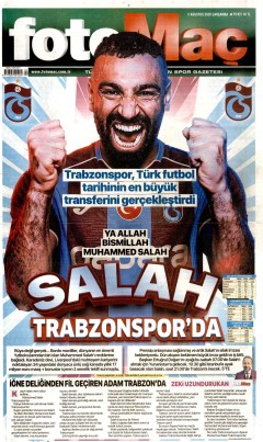 Fotomaç Gazetesi Manşetleri
