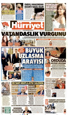 Hürriyet Gazetesi Manşetleri
