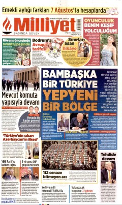 Milliyet Gazetesi Manşetleri