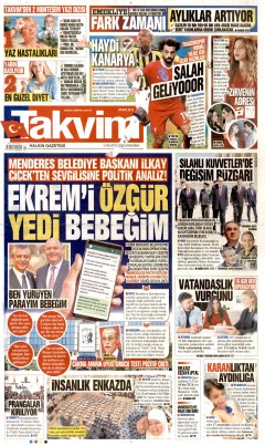 Takvim Gazetesi Manşetleri