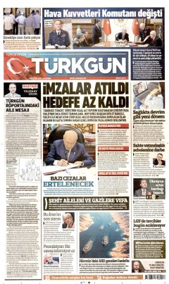 Türkgün Gazetesi Manşetleri