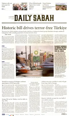 Daily Sabah Gazetesi Manşetleri