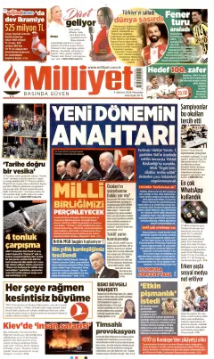 Milliyet Gazetesi Manşetleri