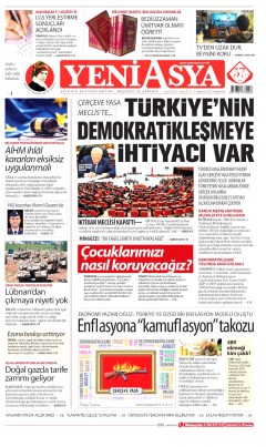 Yeni Asya Gazetesi Manşetleri