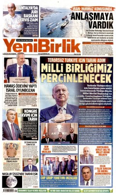 YeniBirlik Gazetesi Manşetleri