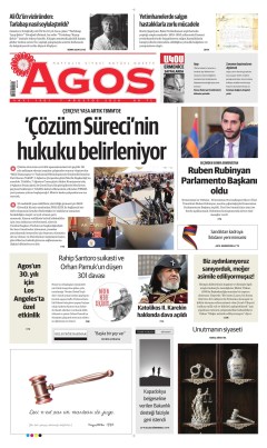 Agos Gazetesi Manşetleri
