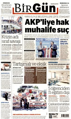 BirGün Gazetesi Manşetleri