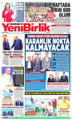 YeniBirlik Gazetesi Manşetleri