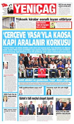 Yeniçağ Gazetesi Manşetleri