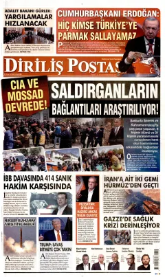 Diriliş Postası Gazetesi Manşetleri