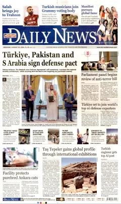 Hürriyet Daily News Gazetesi Manşetleri