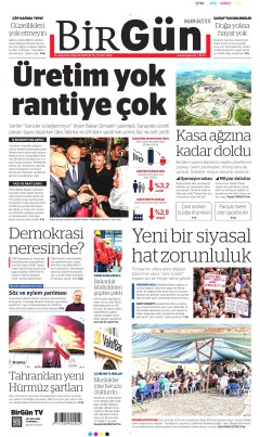 BirGün Gazetesi Manşetleri