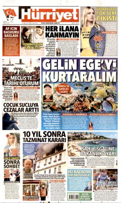 Hürriyet Gazetesi Manşetleri
