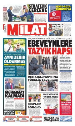 Milat Gazetesi Manşetleri