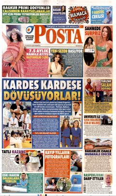 Posta Gazetesi Manşetleri