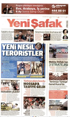 Yeni Şafak Gazetesi Manşetleri