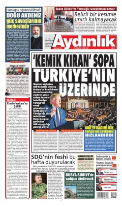 Aydınlık Gazetesi Gazetesi Manşetleri