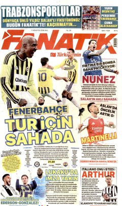 Fanatik Gazetesi Manşetleri