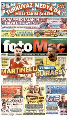 Fotomaç Gazetesi Manşetleri