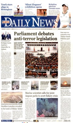 Hürriyet Daily News Gazetesi Manşetleri