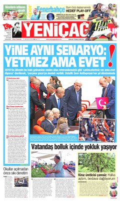 Yeniçağ Gazetesi Manşetleri