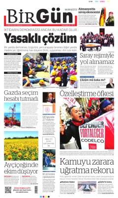 BirGün Gazetesi Manşetleri