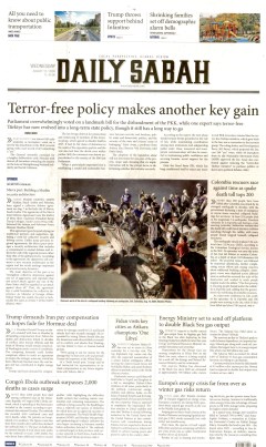 Daily Sabah Gazetesi Manşetleri