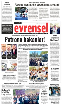 Evrensel Gazetesi Manşetleri
