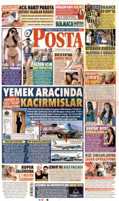 Posta Gazetesi Manşetleri