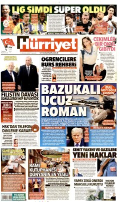 Hürriyet Gazetesi Manşetleri