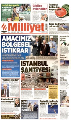 Milliyet Gazetesi Manşetleri
