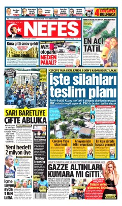 Nefes Gazetesi Manşetleri