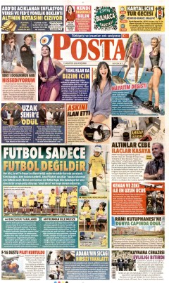 Posta Gazetesi Manşetleri